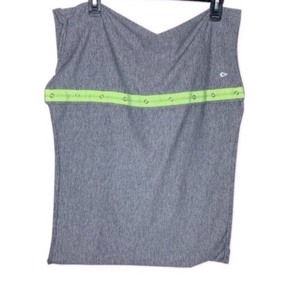 (A4) Ivivva By Lululemon Village Chill Scarf Snap Infinity Gray Green One Size - Picture 3 of 8